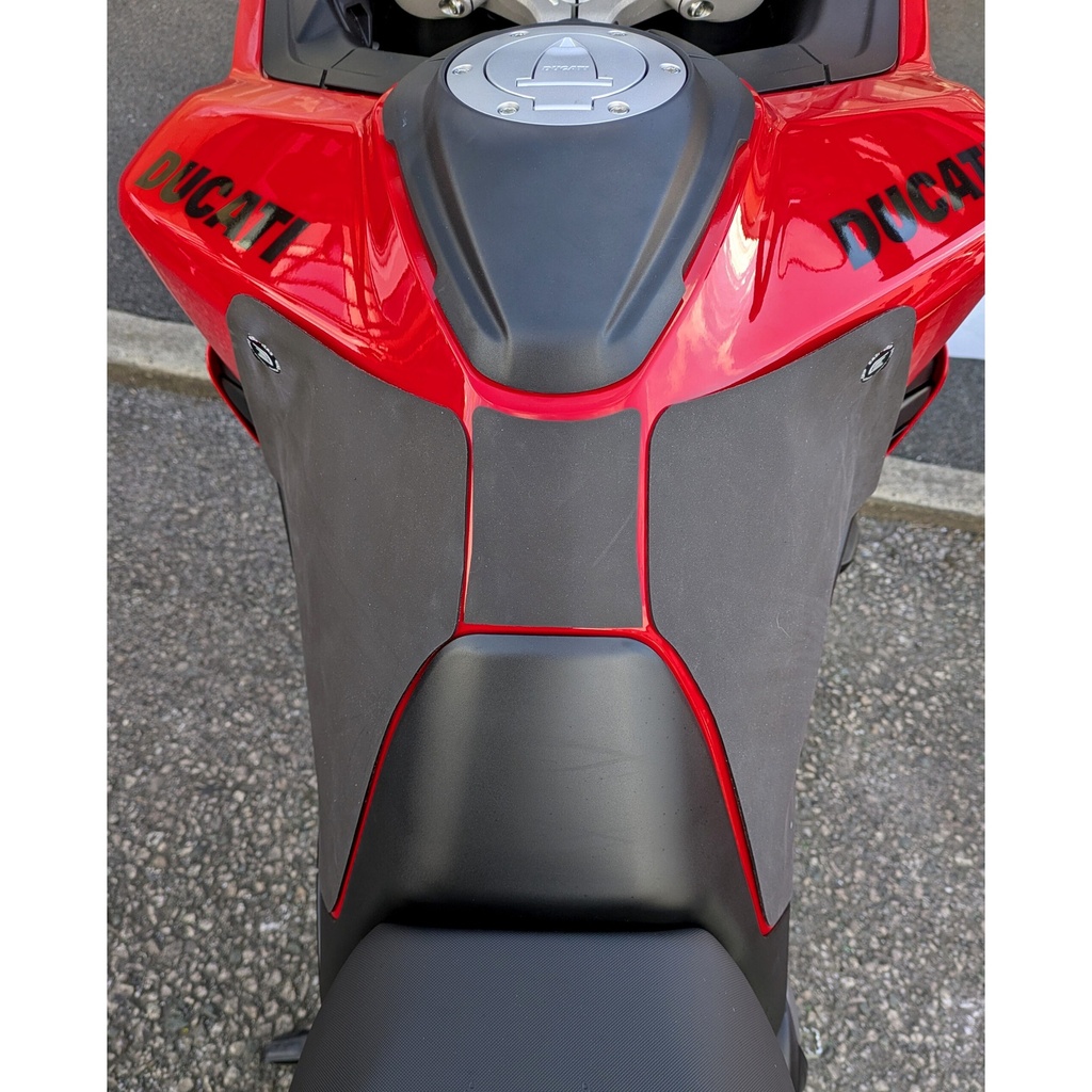 [WRAPDUC003BL] Eazi-Grip PRO Wrap-Around Tank Grip for Ducati Multistrada V2 (Black) - image 2