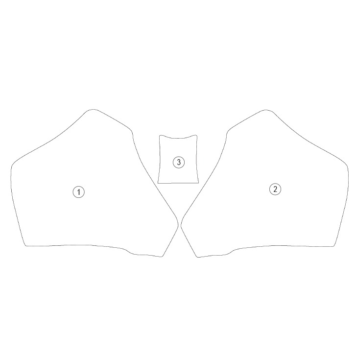 [TANKDUC006] Eazi-Grip Tank Protection Film for Ducati Multistrada V2 (Gloss) - image 1