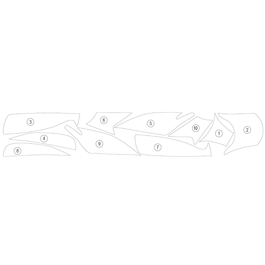 [TANKDUC007] Eazi-Grip Tank Protection Film for Ducati Panigale Streetfighter V4 (Gloss) - image 1