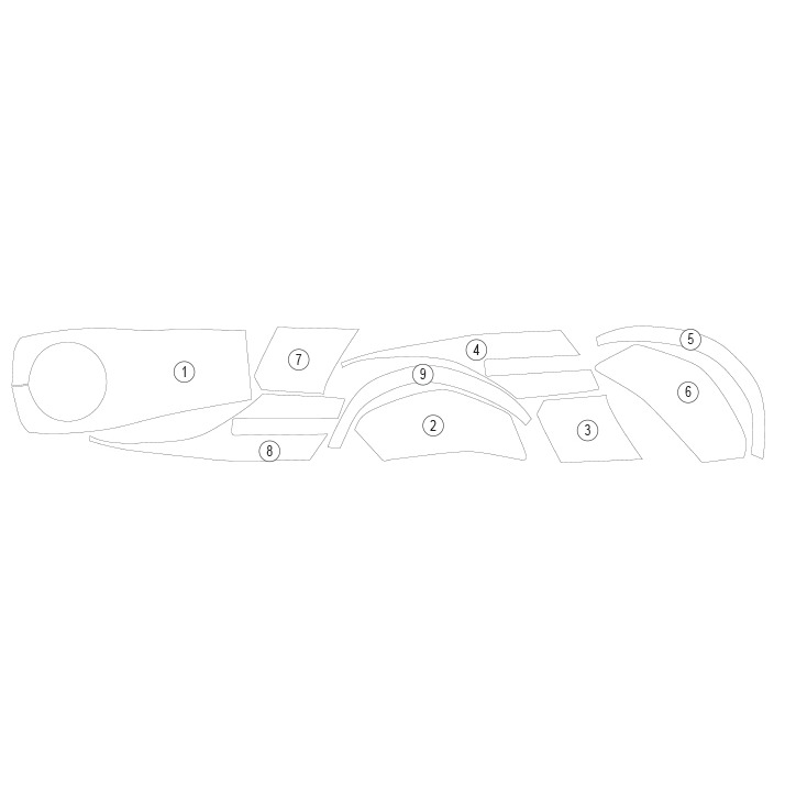 [TANKSUZ005] Eazi-Grip Tank Protection Film for Suzuki GSX-8 T TT (Gloss) - image 3