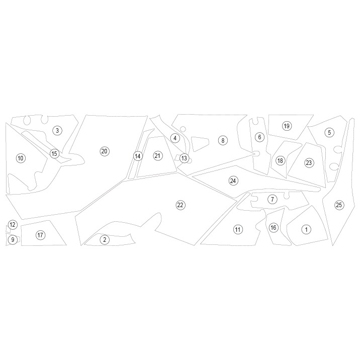 [GUARDKTM013] Eazi-Grip Paint Protection Film for KTM 990 RC R (Gloss) - image 1