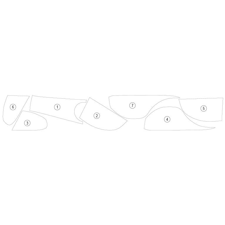 [TANKKTM003] Eazi-Grip Tank Protection Film for KTM 990 RC R (Gloss) - image 1