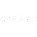 [TANKKTM003] Eazi-Grip Tank Protection Film for KTM 990 RC R (Gloss) - image 1