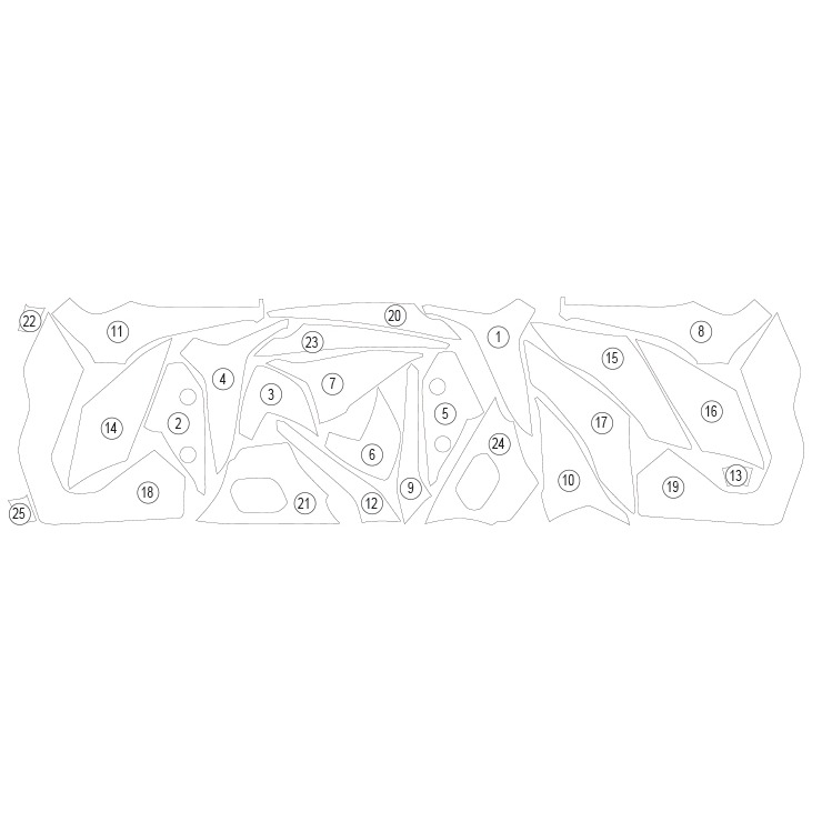 [GUARDTRI024] Eazi-Grip Paint Protection Film for Triumph Tiger Sport 660 (Gloss) - image 1