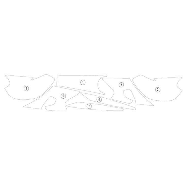 [TANKDUC009] Eazi-Grip Tank Protection Film for Ducati Monster V2 (Gloss) - image 1