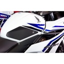 [EVO319BL] Eazi-Grip EVO Tank Grips for Honda CBR500R and CB500F, clear or black (Black) - image 1