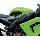 [EVO409BL] Eazi-Grip EVO Tank Grips for Kawasaki Ninja ZX-10R 2004 - 2007, clear or black (Black) - image 1