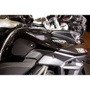 [EVO808BL] Eazi-Grip EVO Tank Grips for Triumph Tiger 800 XC XR, clear or black (Black) - image 1