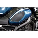 [EVO925BL] Eazi-Grip EVO Tank Grips for Yamaha XSR900 2016 - 2021, clear or black (Black) - image 1