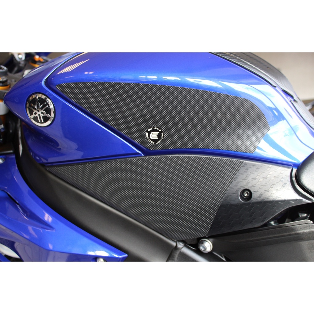 [EVO928BL] Eazi-Grip EVO Tank Grips for Yamaha YZF-R6, clear or black (Black) - image 1