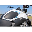 [EVO118BL] Eazi-Grip EVO Tank Grips for BMW R1200R, clear or black (Black) - image 1