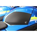 [EVO729BL] Eazi-Grip EVO Tank Grips for Suzuki GSX-R1000 / R, clear or black (Black) - image 1