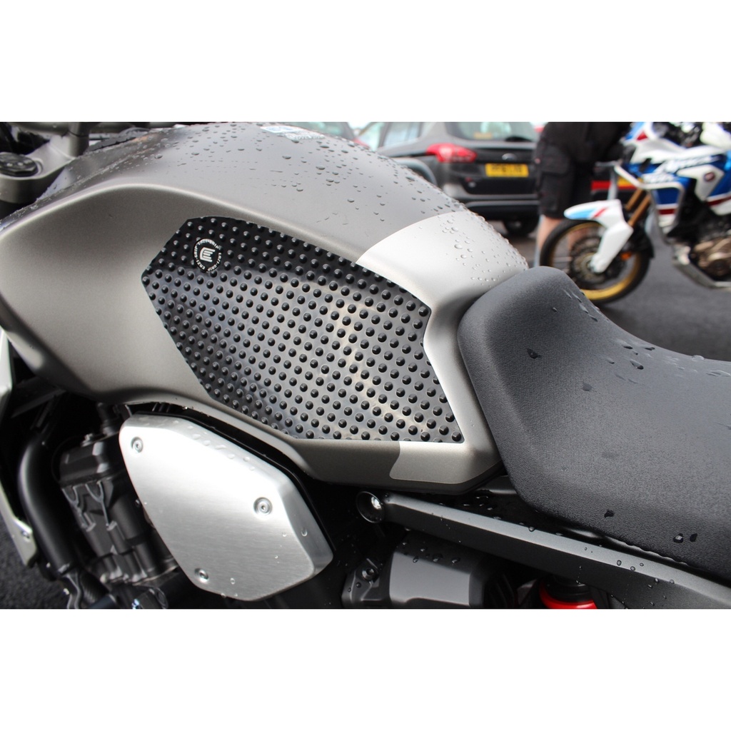[EVO336BL] Eazi-Grip EVO Tank Grips for Honda CB1000R, clear or black (Black) - image 1