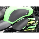 [EVO437BL] Eazi-Grip EVO Tank Grips for Kawasaki Ninja ZX-6R (636), clear or black (Black) - image 1