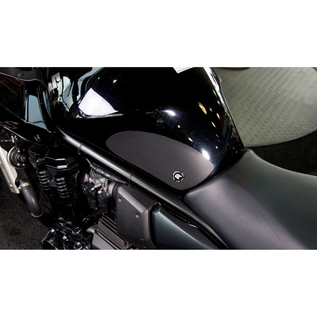 [PRO718BL] Eazi-Grip PRO Tank Grips for Suzuki GSF1250 Bandit 2007 - 2016, clear or black (Black) - image 1