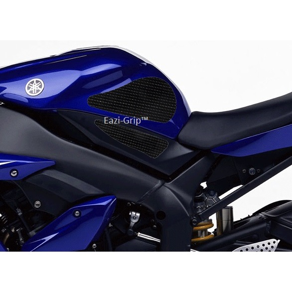 [PRO901BL] Eazi-Grip PRO Tank Grips for Yamaha YZF-R1 2002 - 2003, clear or black (Black) - image 1
