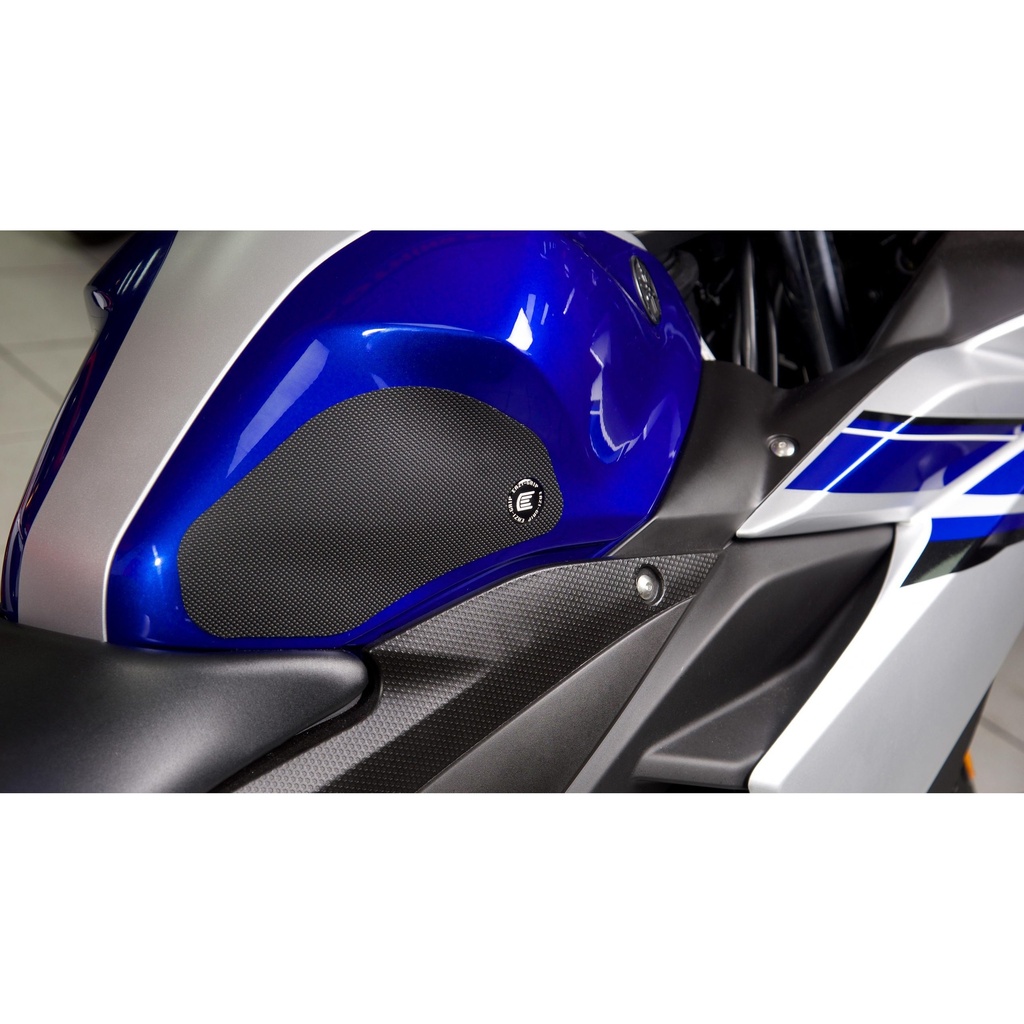 [PRO918BL] Eazi-Grip PRO Tank Grips for Yamaha YZF-R3 2015 - 2018, clear or black (Black) - image 1