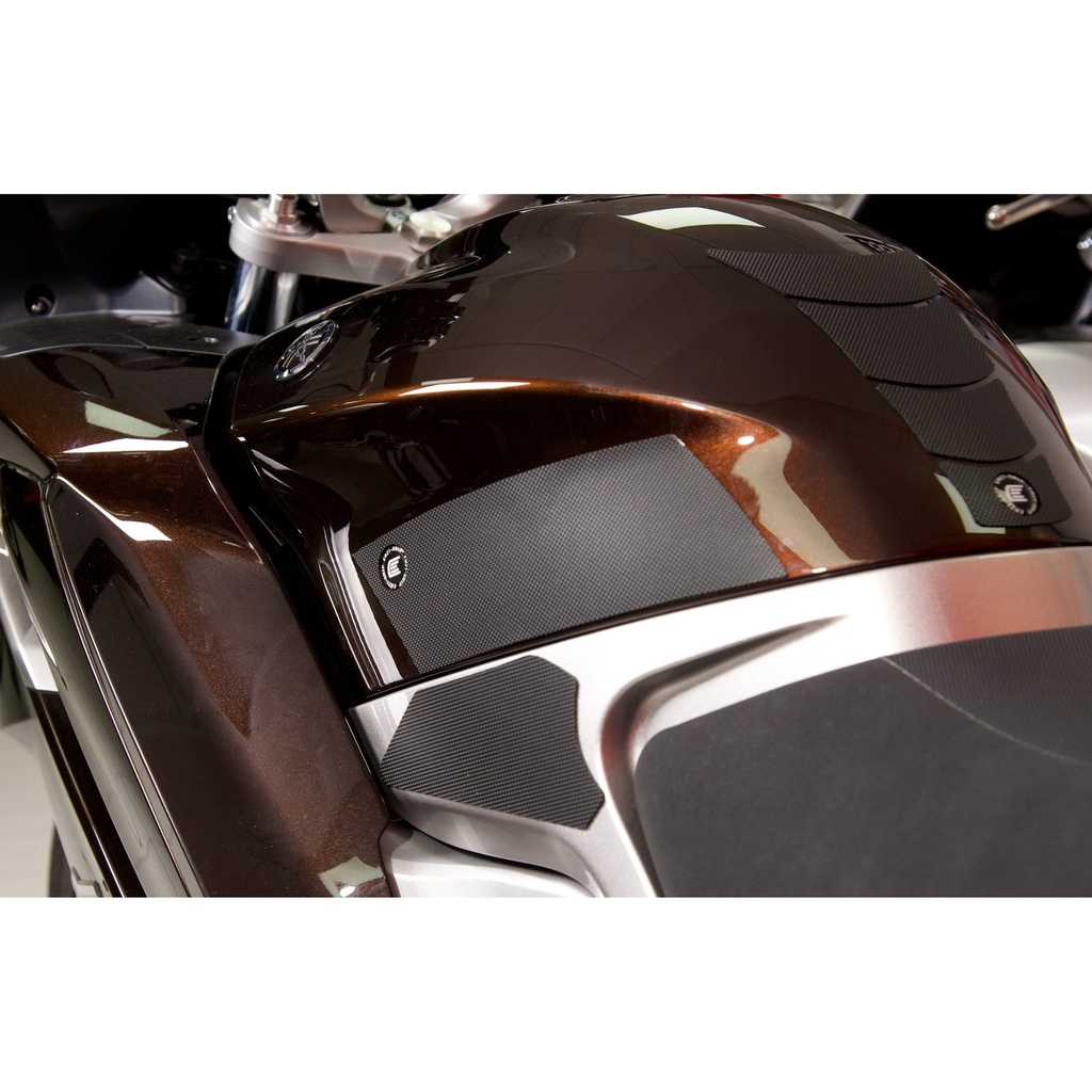 [PRO923BL] Eazi-Grip PRO Tank Grips for Yamaha FJR1300, clear or black (Black) - image 1