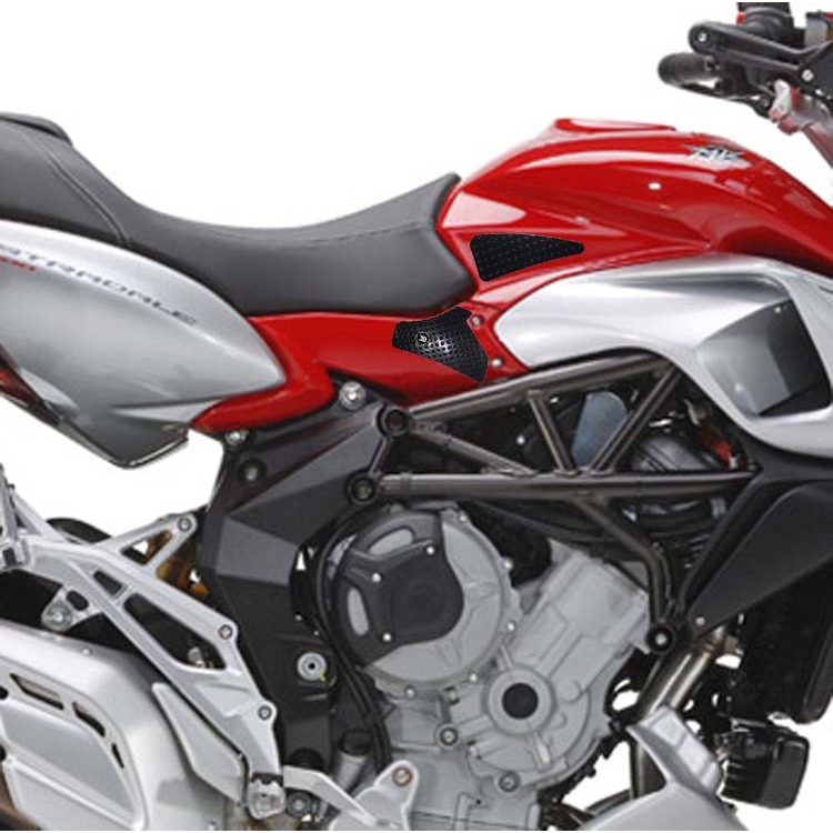 [PRO605BL] Eazi-Grip PRO Tank Grips for MV Agusta Rivale Stradale 800, clear or black (Black) - image 1