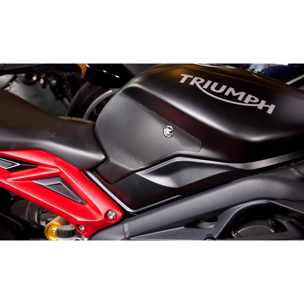 [PRO801BL] Eazi-Grip PRO Tank Grips for Triumph Daytona 675 675R Street Triple / R (Black) - image 1