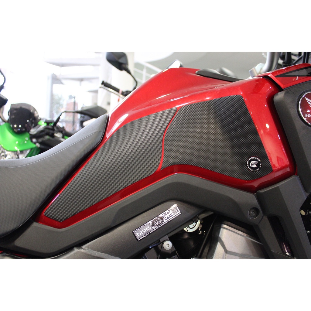 [PRO329BL] Eazi-Grip PRO Tank Grips for Honda CRF1000L Africa Twin 2015 - 2019, clear or black (Black) - image 1