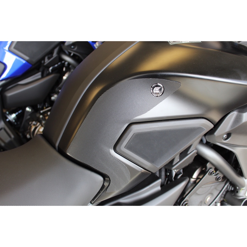 [PRO929BL] Eazi-Grip PRO Tank Grips for Yamaha MT-07 Tracer 2017 - 2019, clear or black (Black) - image 1