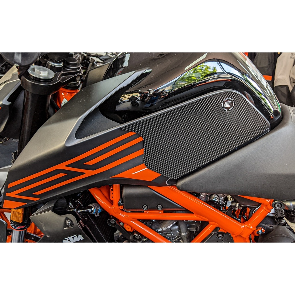 [SIL511BL] Eazi-Grip Silicone Tank Grips for KTM 390 Duke - image 1