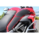 [PRO222BL] Eazi-Grip PRO Tank Grips for Ducati Multistrada 950, clear or black (Black) - image 1