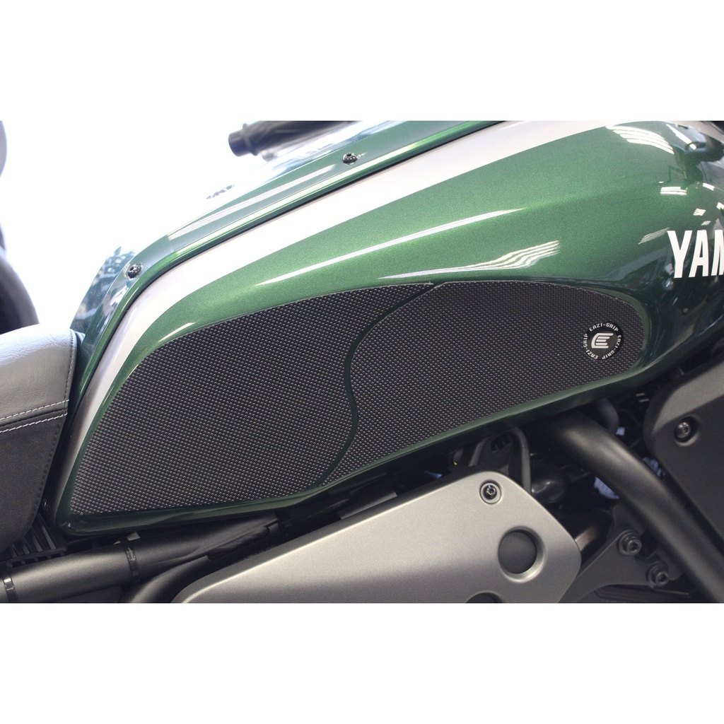 [PRO931BL] Eazi-Grip PRO Tank Grips for Yamaha XSR700, clear or black (Black) - image 1