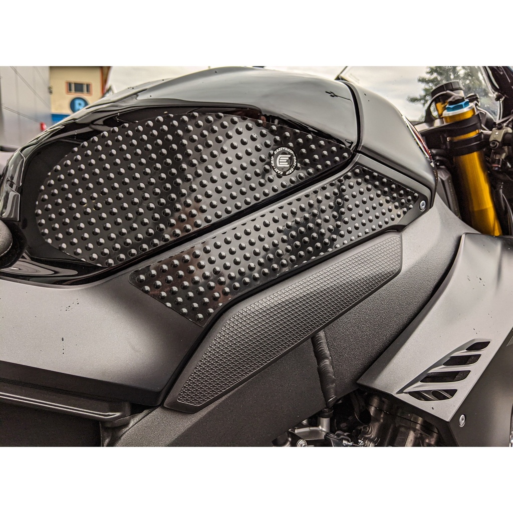 [PRO344BL] Eazi-Grip PRO Tank Grips for Honda CBR1000RR-R, clear or black (Black) - image 1