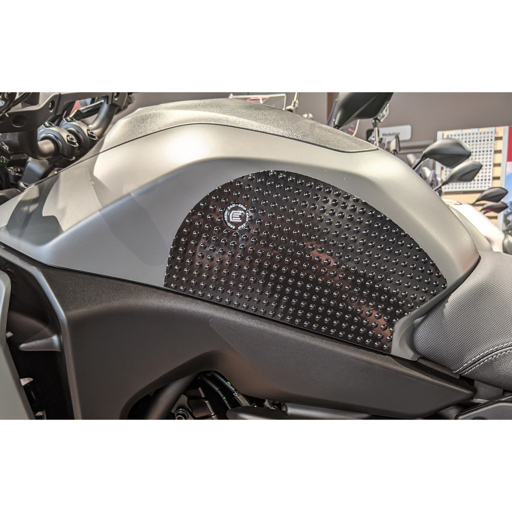 [PRO938BL] Eazi-Grip PRO Tank Grips for Yamaha Tracer 7, clear or black (Black) - image 1