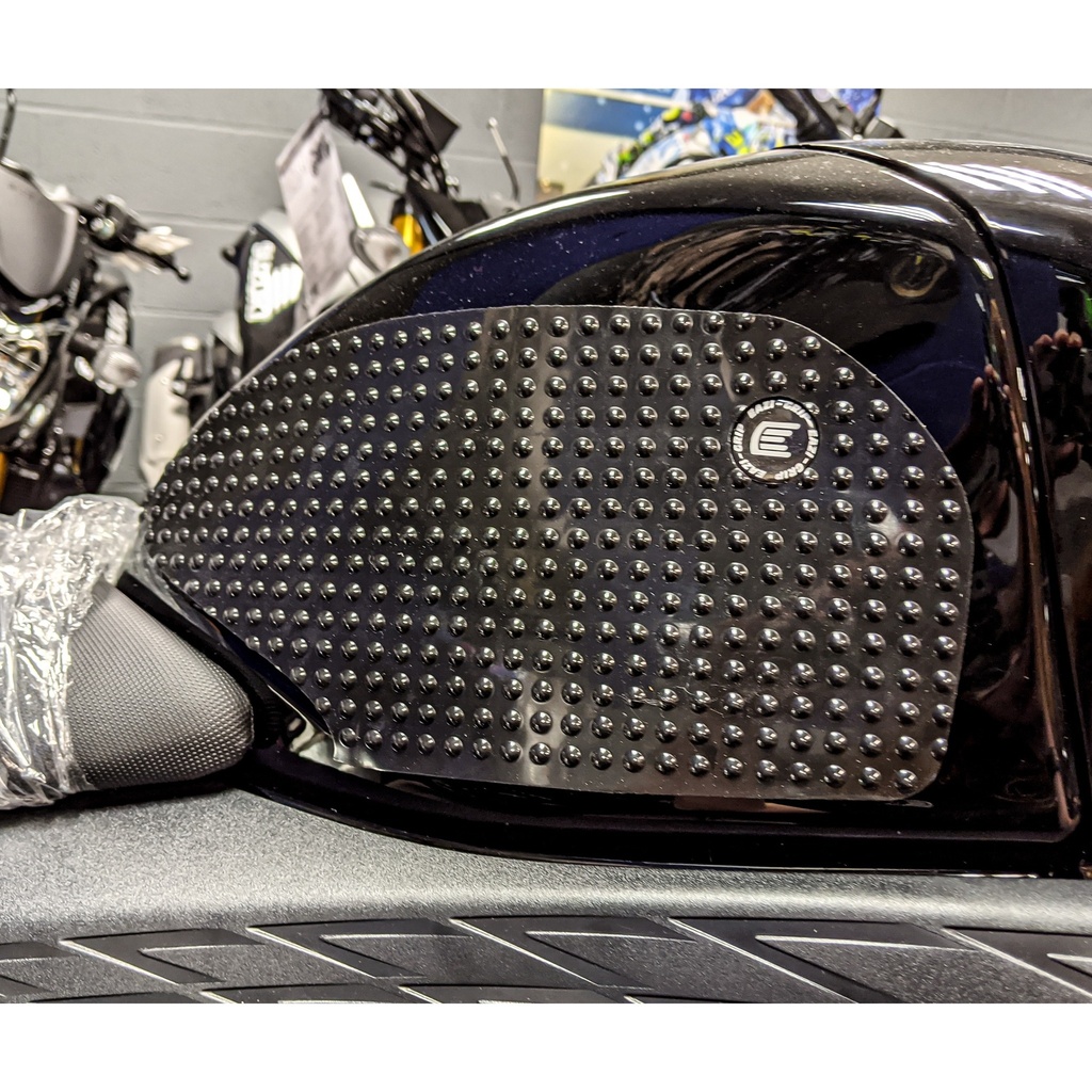 [EVO736BL] Eazi-Grip EVO Tank Grips for Suzuki Hayabusa Gen III, clear or black (Black) - image 1
