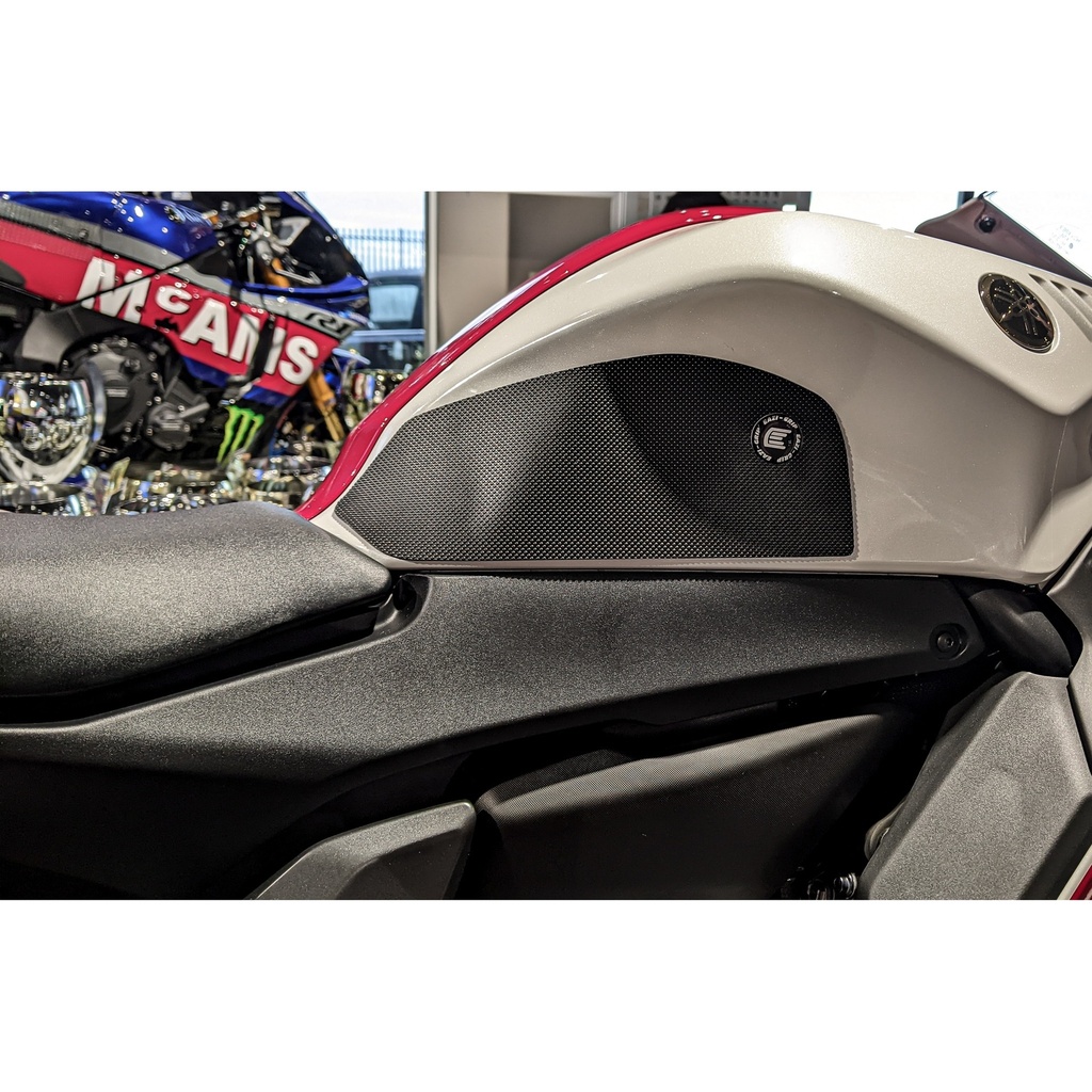 [PRO945BL] Eazi-Grip PRO Tank Grips for Yamaha YZF-R7, clear or black (Black) - image 1