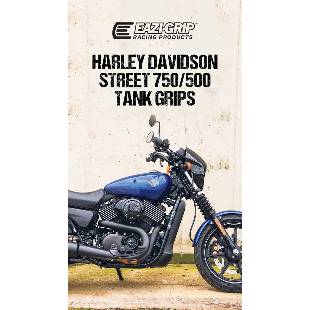 [SCTPHAR002] Eazi-Grip PPF Tank Grips for Harley-Davidson Street 500 - image 1