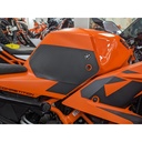 [EVO524BL] Eazi-Grip EVO Tank Grips for KTM RC390 2022, clear or black (Black) - image 1