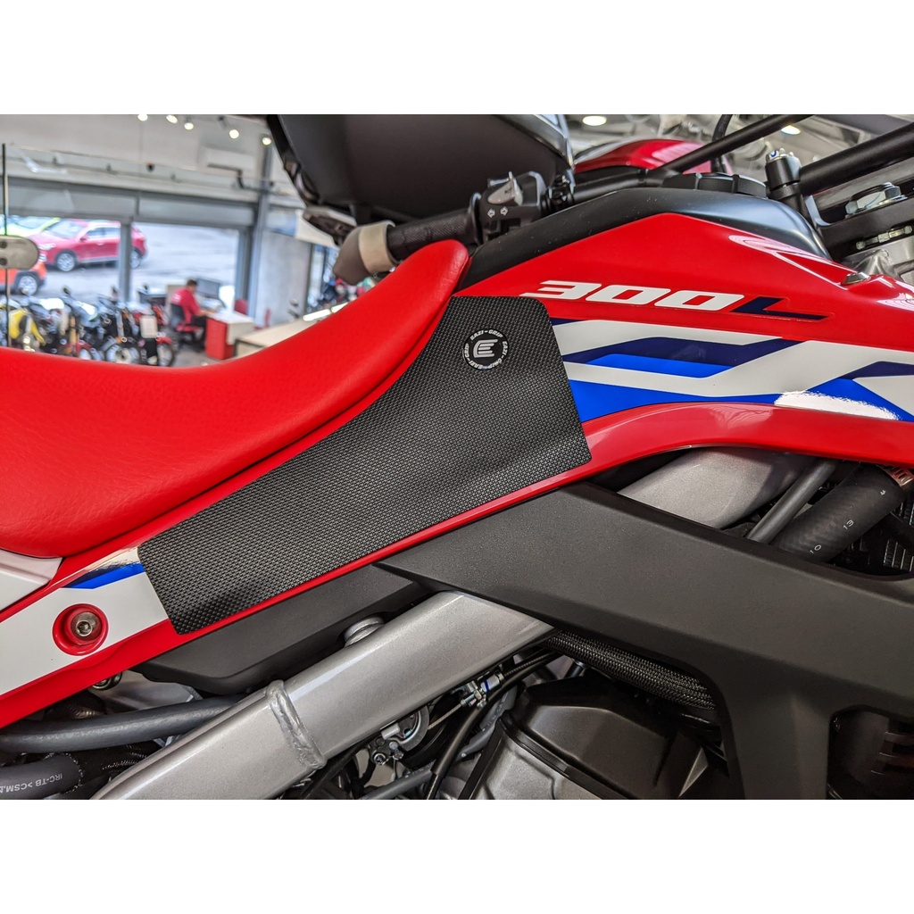[SIL357BL] Eazi-Grip Silicone Tank Grips for Honda CRF300L - image 1