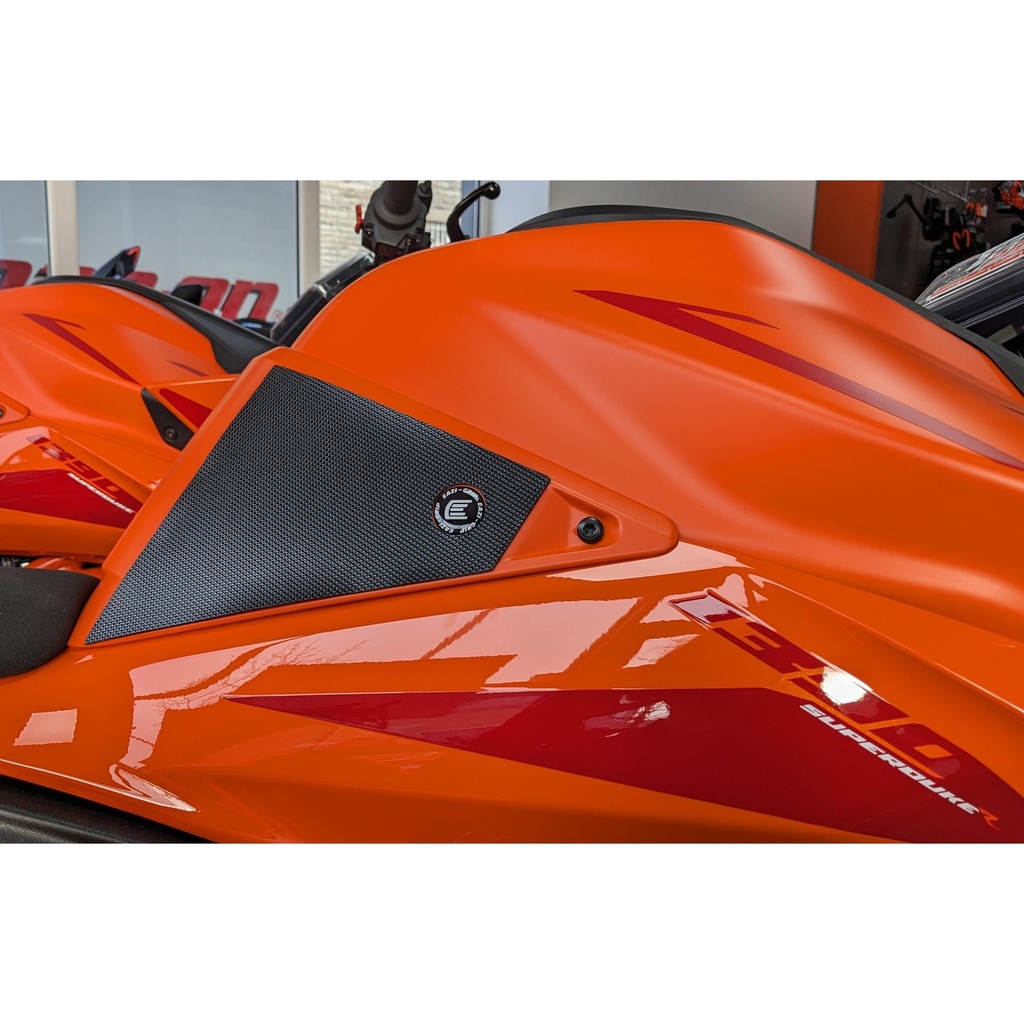 [EVO534BL] Eazi-Grip EVO Tank Grips for KTM 1390 Super Duke R, clear or black (Black) - image 1