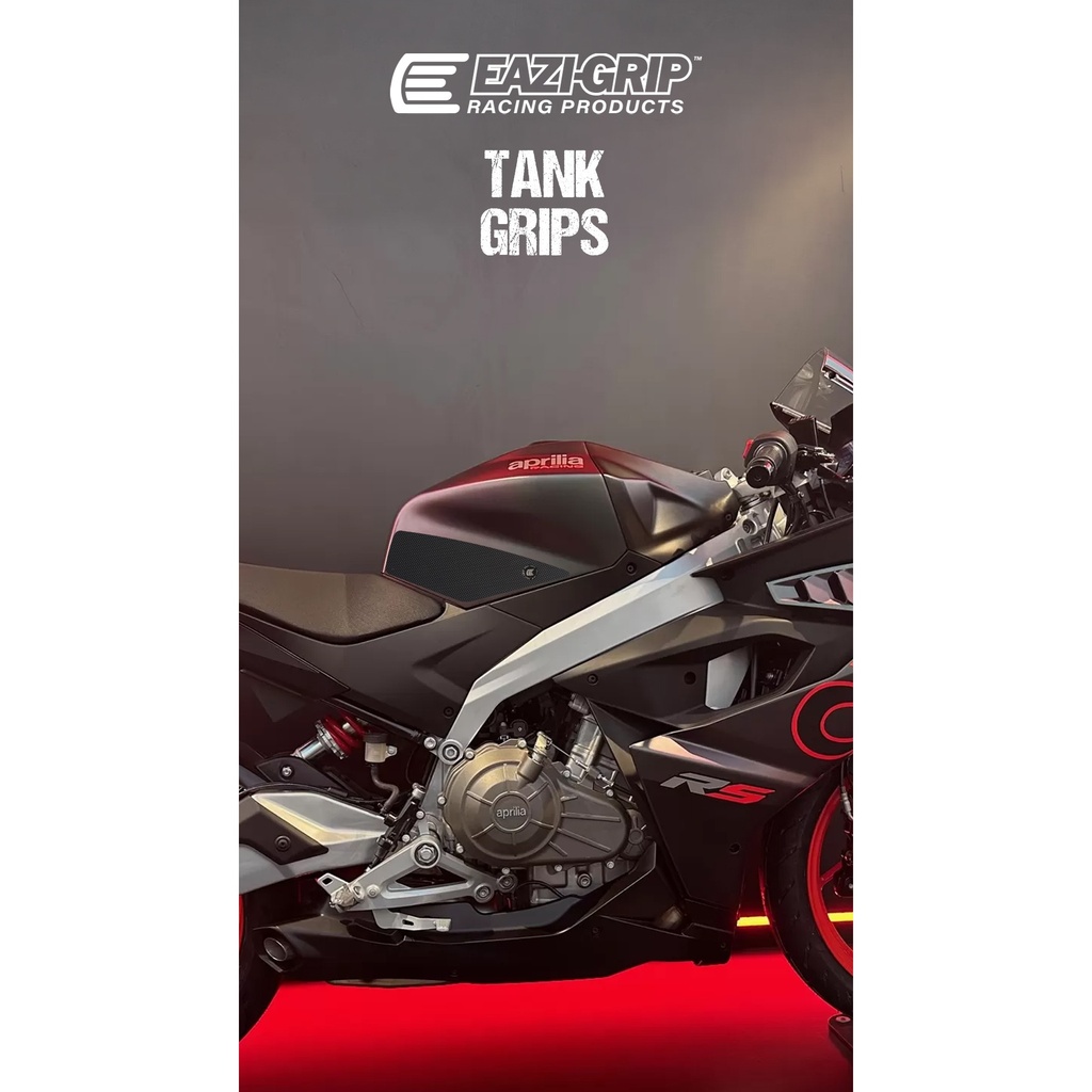 [SIL012BL] Eazi-Grip Silicone Tank Grips for Aprilia RS 457 - image 1