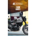 [EVOROY002BL] Eazi-Grip EVO Tank Grips for Royal Enfield Guerilla 450, clear or black (Black) - image 1