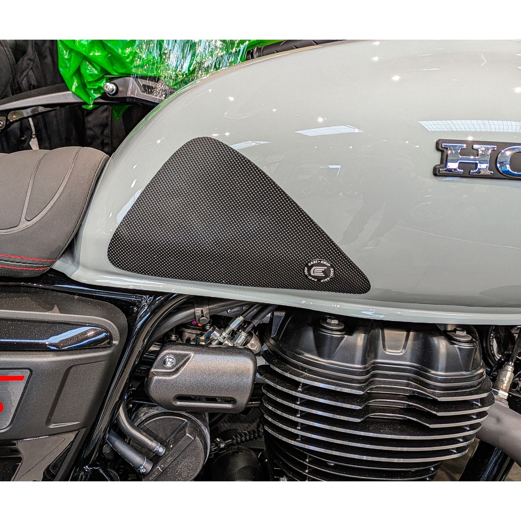 [SIL363BL] Eazi-Grip Silicone Tank Grips for Honda GB350 - image 1