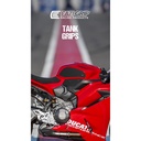 [EVO245BL] Eazi-Grip EVO Tank Grips for Ducati Panigale V2, clear or black (Black) - image 1