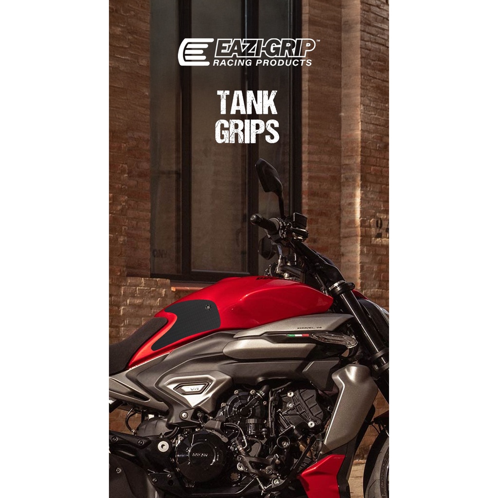 [SIL247BL] Eazi-Grip Silicone Tank Grips for Ducati XDiavel V4 - image 1