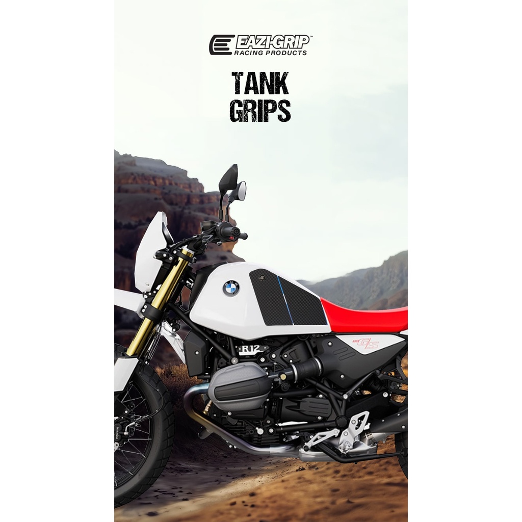 [SIL149BL] Eazi-Grip Silicone Tank Grips for BMW R 12 G/S - image 1