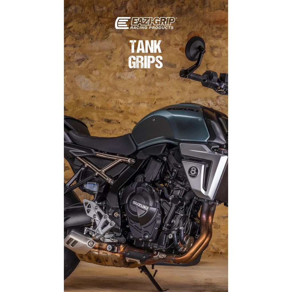 [SCTP744] Eazi-Grip PPF Tank Grips for Suzuki GSX-8 T TT - image 1