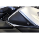 [PRO930BL] Eazi-Grip PRO Tank Grips for Yamaha MT-03 2016 - 2019, clear or black (Black) - image 1