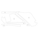 [GUARDYAM025] Eazi-Grip Paint Protection Film for Yamaha YFZ450R, gloss or matte (Gloss) - image 1