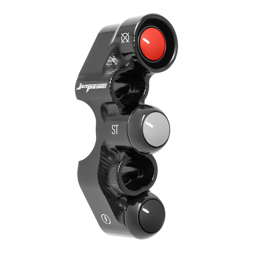 [JPPDKA004] Jetprime RHS Handlebar Switch for Kawasaki Ninja ZX-10R (Black) - image 2
