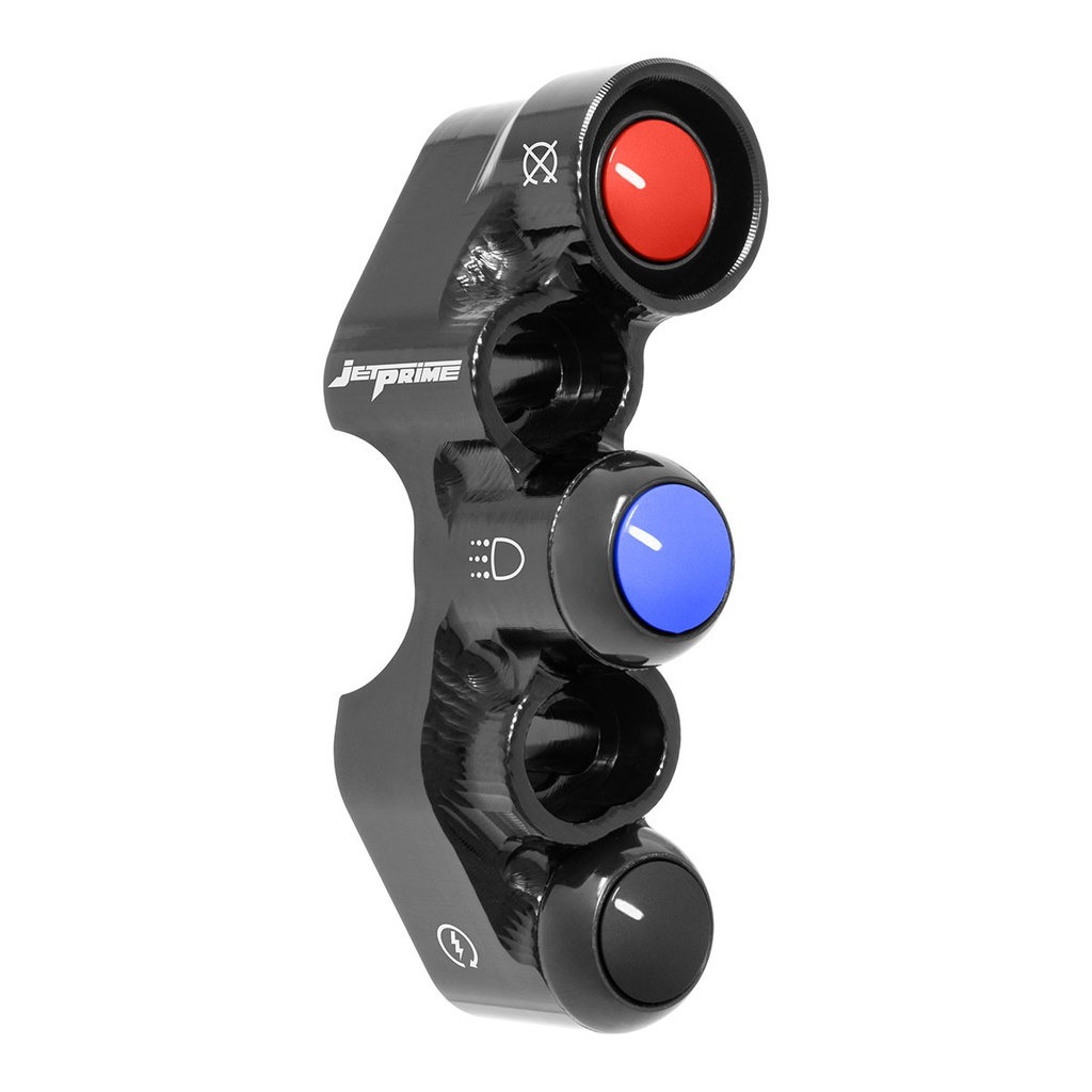 [JPPDKA044] Jetprime RHS Handlebar Switch for Kawasaki Ninja ZX-6R (Black) - image 2