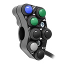 [JPPLS046-002] Jetprime LHS Handlebar Switch for Aprilia Tuono 457 (Black) - image 2