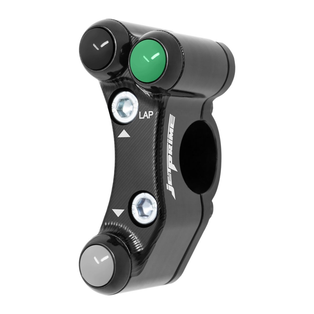 [JPPLSR014] Jetprime LHS Race Handlebar Switch for Kawasaki Ninja ZX-4R / R (Black) - image 1